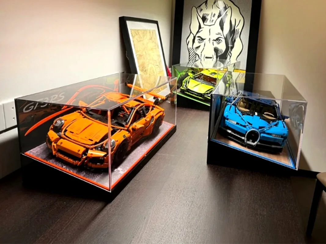 Porsche 911 Display Case（For LEGO 42056） | J.WOO Design