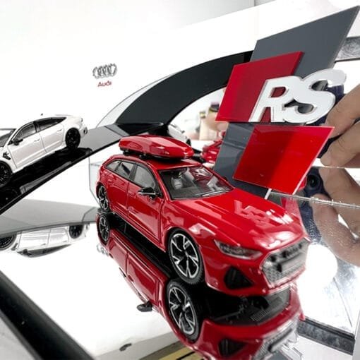 Display Case For Audi RS 1:64 Car Model - Image 10