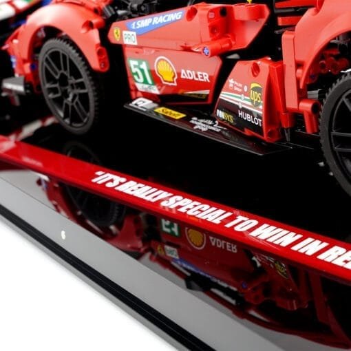 Display Case For LEGO 42125 Ferrari 488 GTE - Image 5