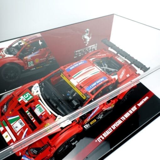 Display Case For LEGO 42125 Ferrari 488 GTE - Image 3