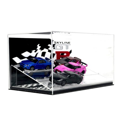 Display Case For NISSAN GT-R 1:64 Car Model - Image 2