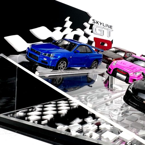 Display Case For NISSAN GT-R 1:64 Car Model - Image 6