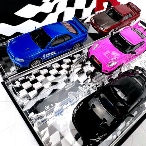 Display Case For NISSAN GT-R 1:64 Car Model - Image 7