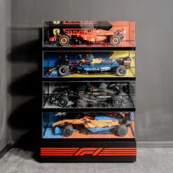 Ferrari F1 Display Case (For LEGO 42207) | J.WOO Design