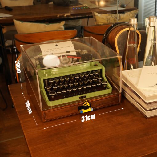 Display Case for LEGO 21327 Typewriter - Image 9