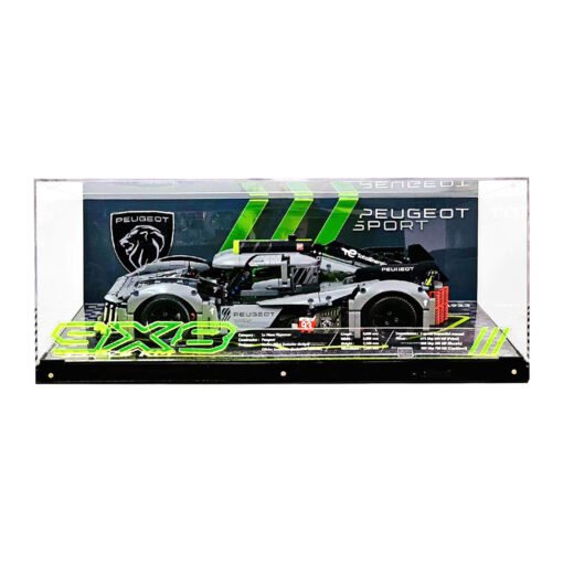 Display Case for LEGO 42156 PEUGEOT 9X8 Hypercar