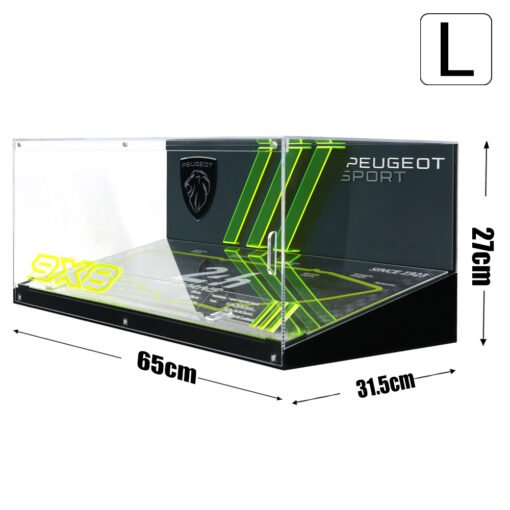 Display Case for LEGO 42156 PEUGEOT 9X8 Hypercar - Image 3