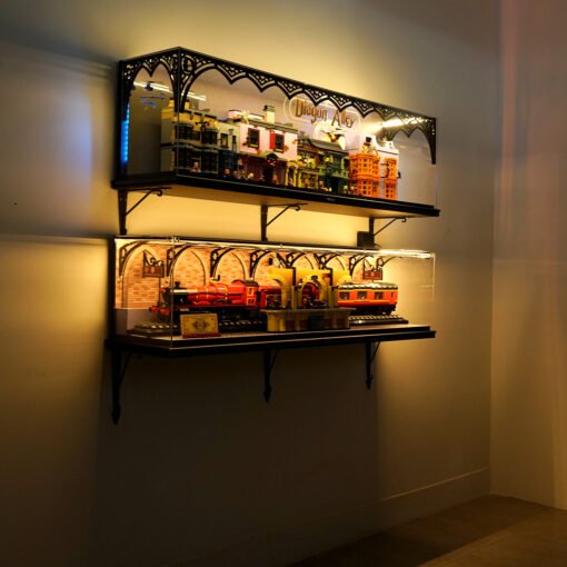 Display Case for LEGO 75978 Diagon Alley - Image 5