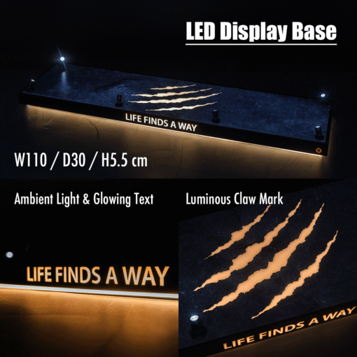 LED Display Case for LEGO 76968 Dinosaur Fossils: T. rex - Image 4