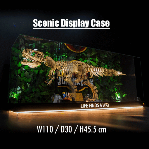 LED Display Case for LEGO 76968 Dinosaur Fossils: T. rex - Image 5