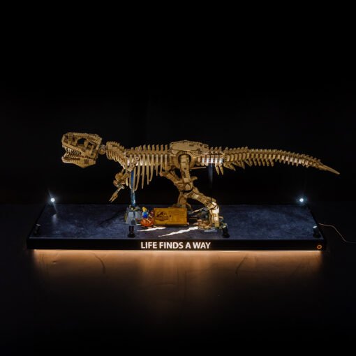 LED Display Case for LEGO 76968 Dinosaur Fossils: T. rex - Image 15