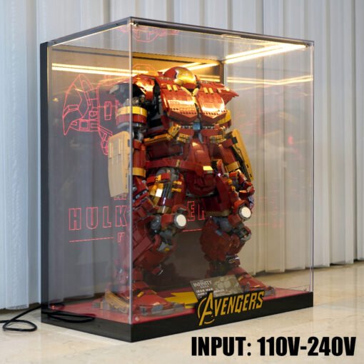 Display Case for LEGO 76210 Hulkbuster (MK44) - Image 8