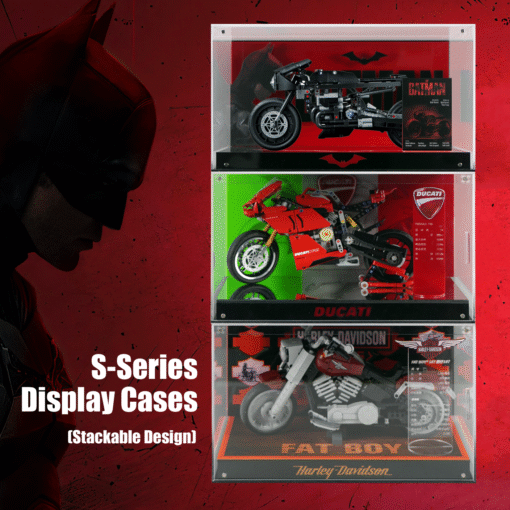 Display Case for LEGO 42155 BATMAN  BATCYCLE - Image 3