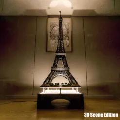 Alternative view of LEGO 10307 Eiffel Tower Display Base – 3D Edition