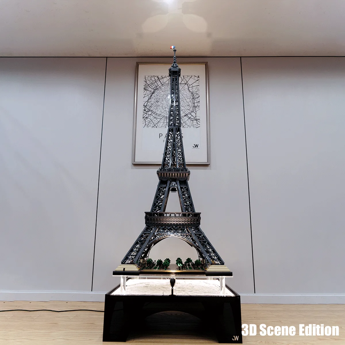 LEGO 10307 Eiffel Tower Display Base – 3D Edition | J.WOO Design