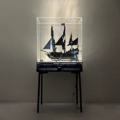 LED Display Case for LEGO 10365 Jack Sparrow's Pirate Ship B