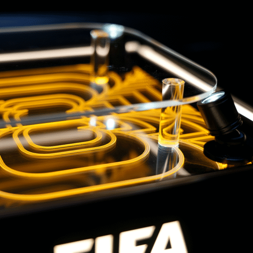 Display Case for LEGO 43020 FIFA World Cup Official Trophy | Floating Base Version