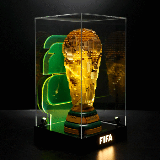 Display Case for LEGO 43020 FIFA World Cup Official Trophy | 3D Background Version
